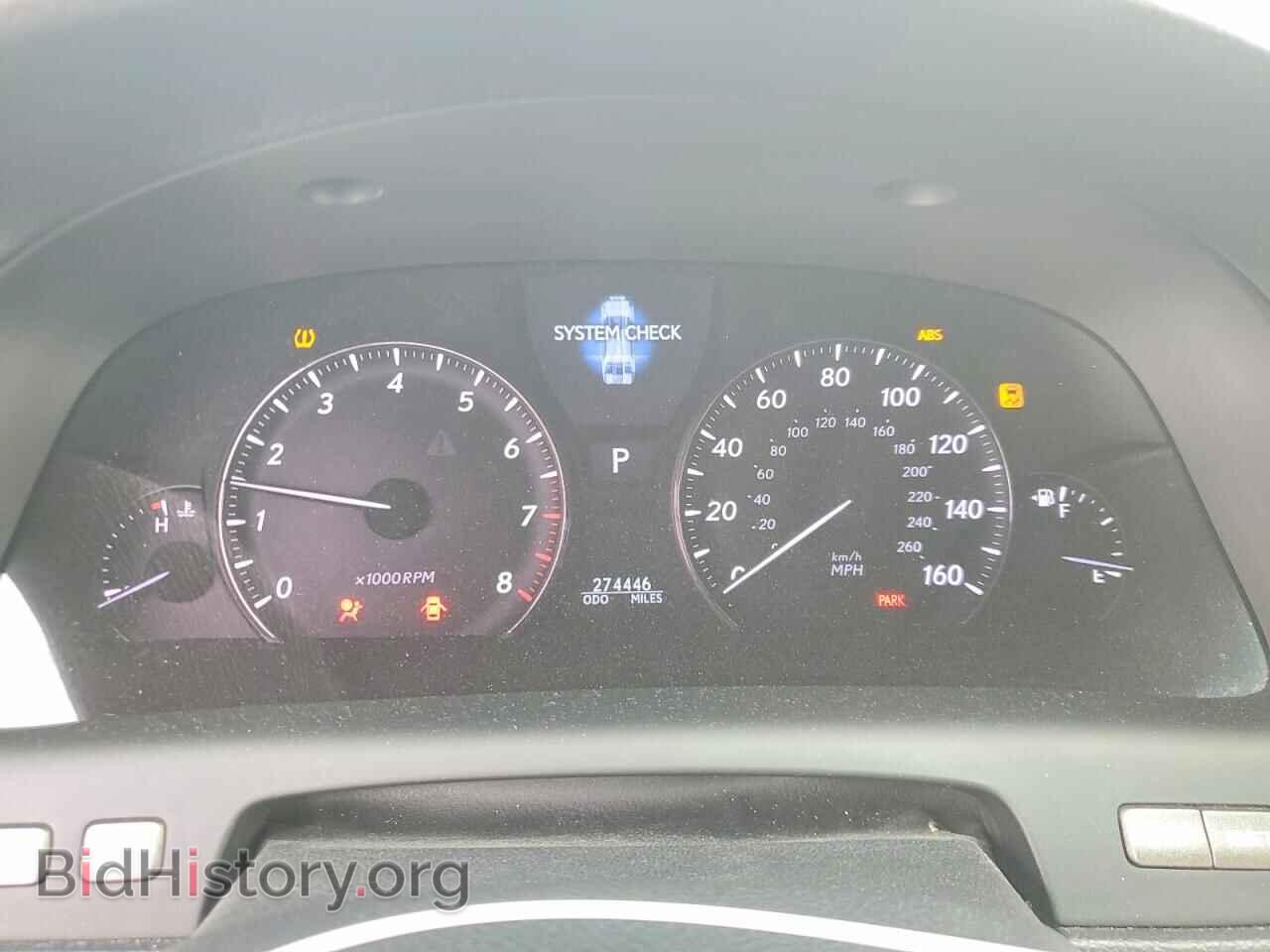 2010 LEXUS LS460 - VIN: JTHBL5EF7A5101615 - Photo 9