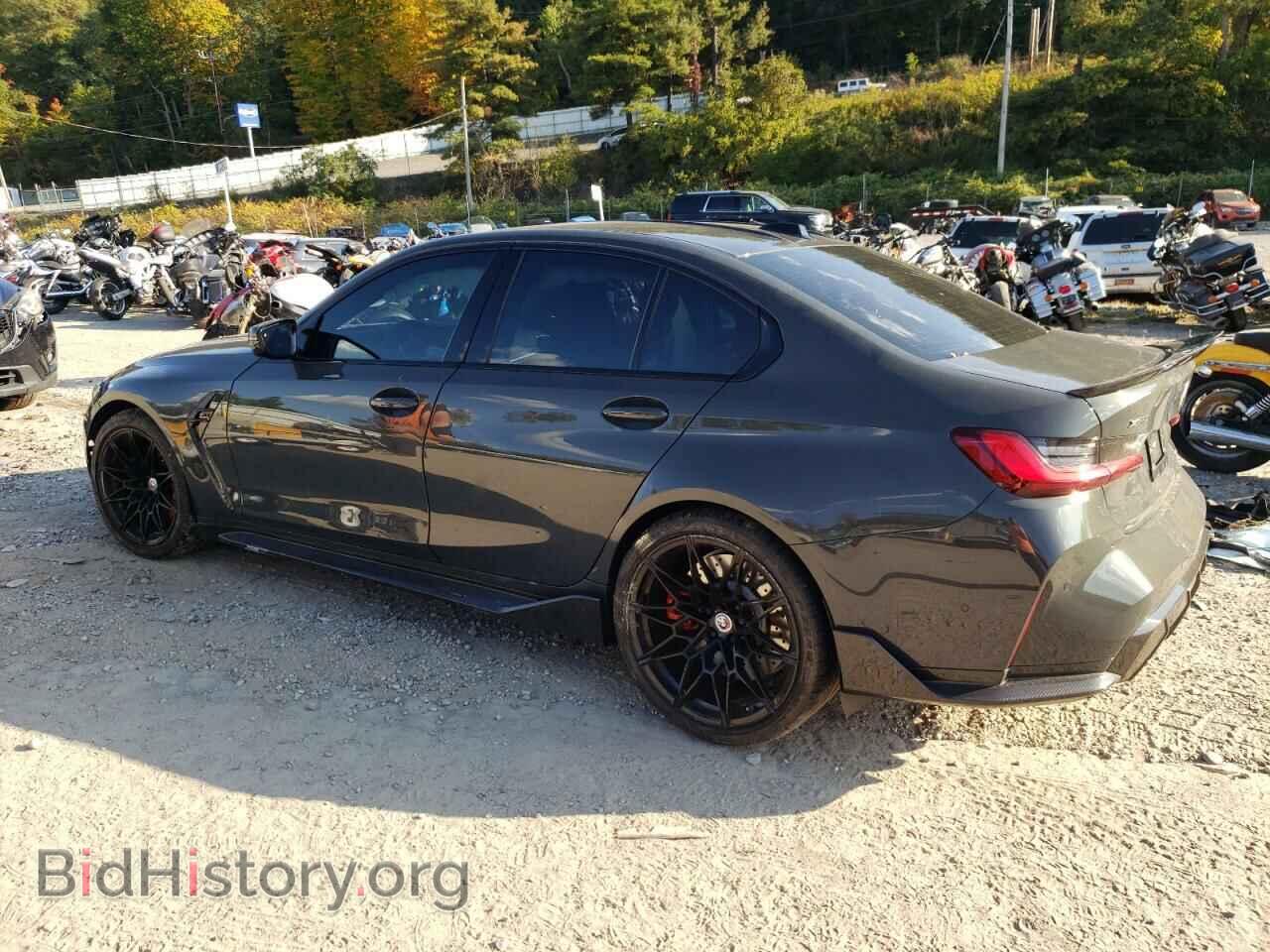 2023 BMW M3 - VIN: WBS43AY03PFP58711 - Фото 2