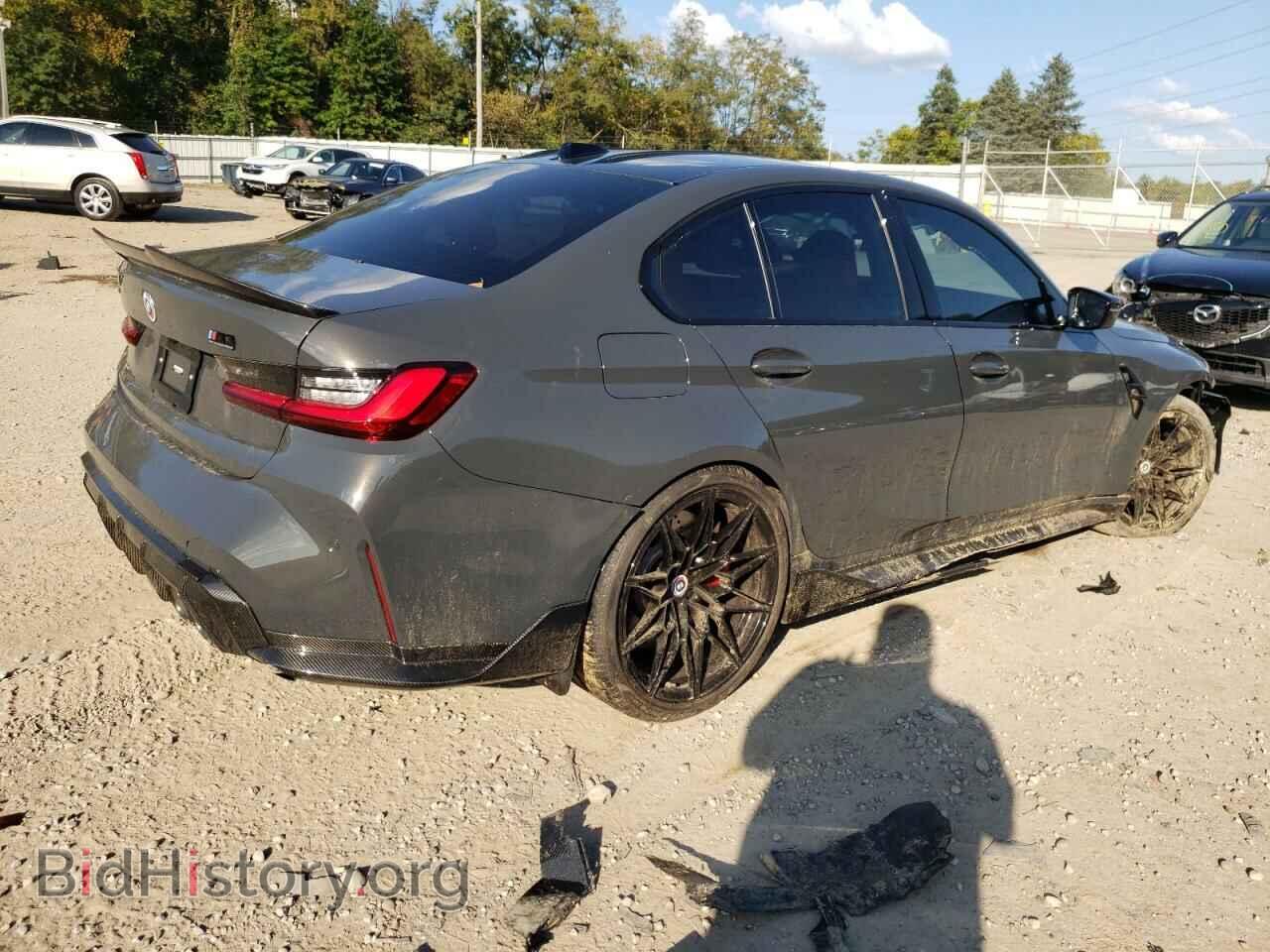 2023 BMW M3 - VIN: WBS43AY03PFP58711 - Фото 3