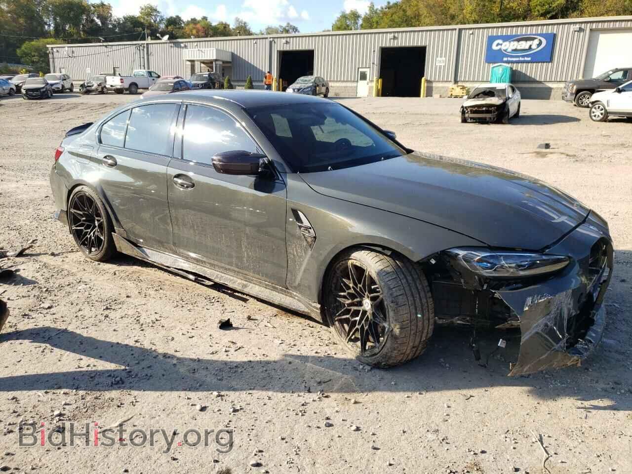 2023 BMW M3 - VIN: WBS43AY03PFP58711 - Фото 4