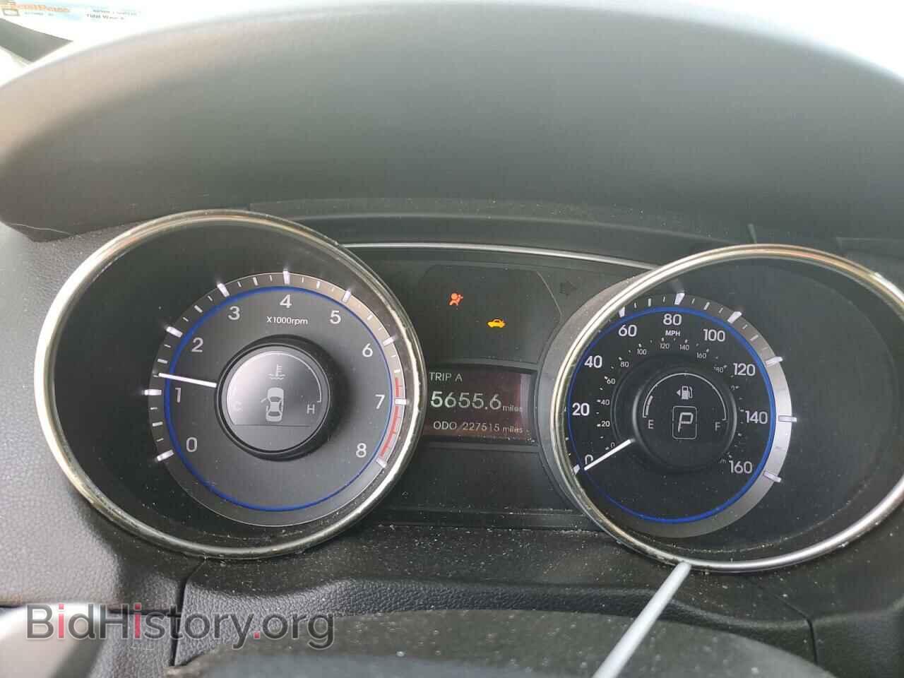 2012 HYUNDAI SONATA - VIN: 5NPEC4AB2CH321954 - Фото 9