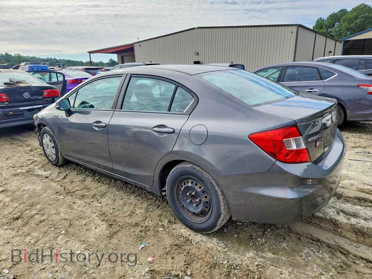 2012 HONDA CIVIC - VIN: 2HGFB2F53CH571924 - Фото 2