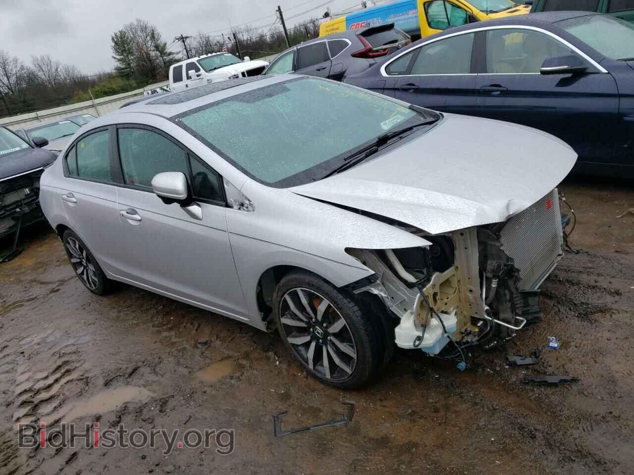 2015 HONDA CIVIC - VIN: 2HGFB2F97FH537797 - Фото 4