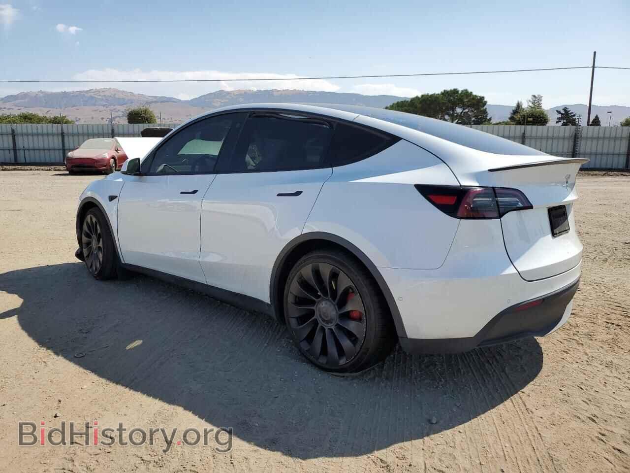 2022 TESLA MODEL Y - VIN: 7SAYGDEFXNF406995 - Фото 2