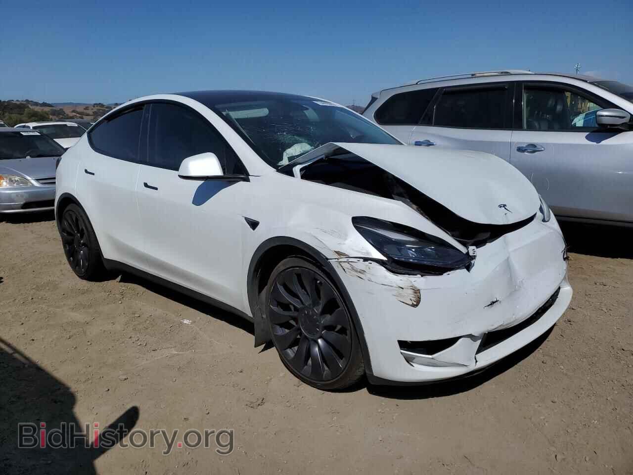 2022 TESLA MODEL Y - VIN: 7SAYGDEFXNF406995 - Фото 4