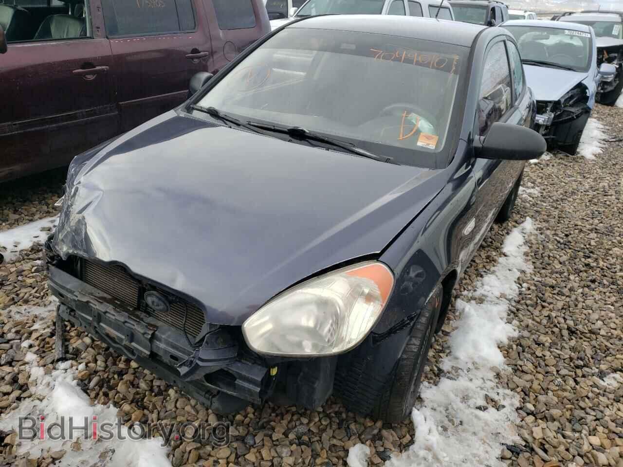 2007 HYUNDAI ACCENT - VIN: KMHCM36C37U034968 - Фото 2