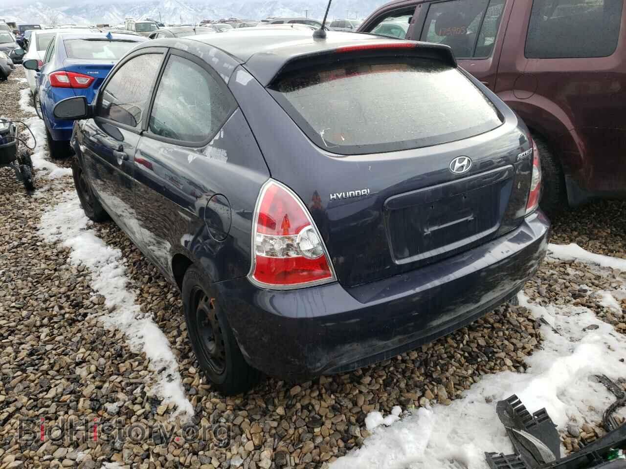 2007 HYUNDAI ACCENT - VIN: KMHCM36C37U034968 - Фото 3
