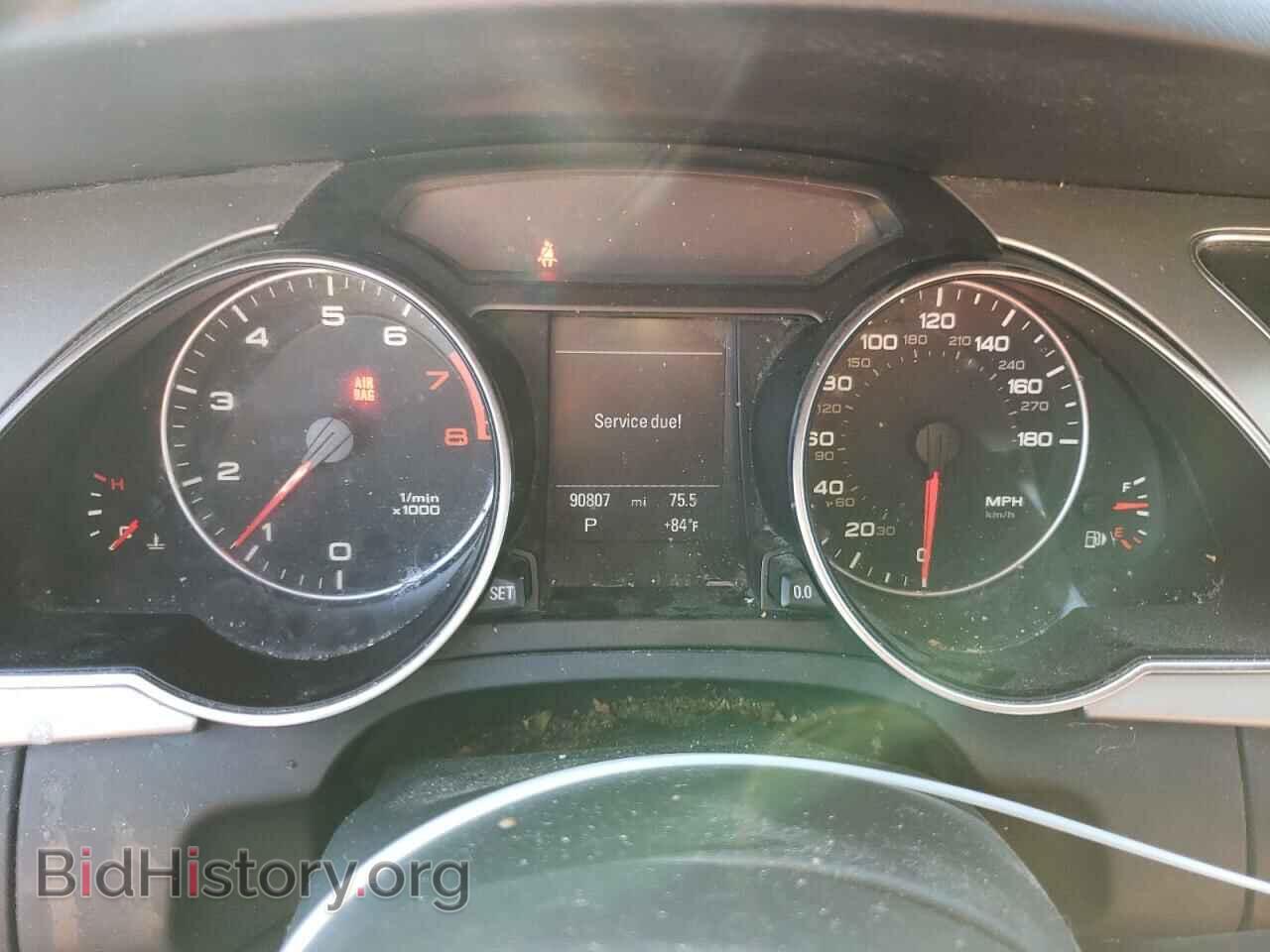 2012 AUDI A5 - VIN: WAULFAFH9CN000629 - Фото 9