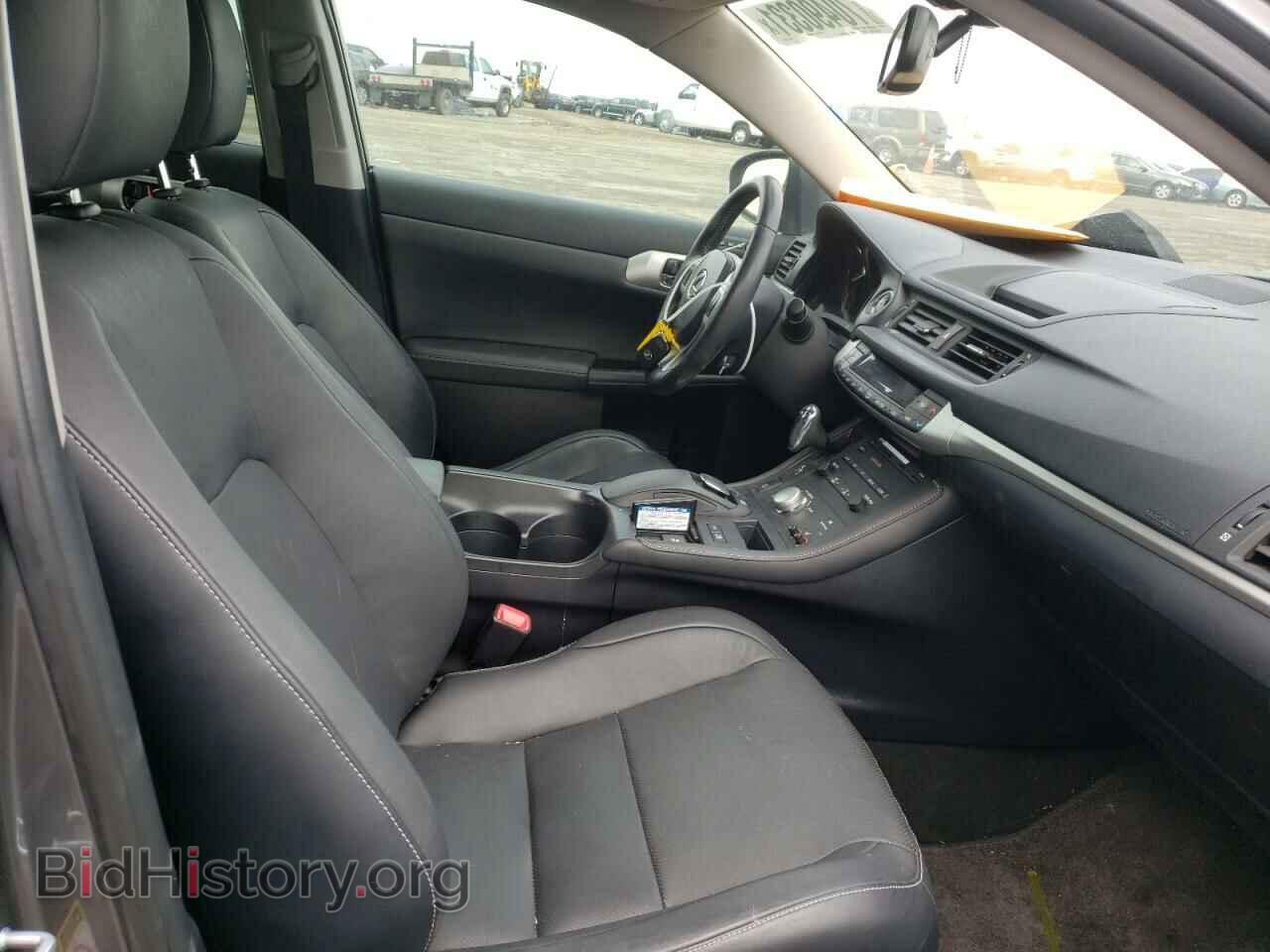 2012 LEXUS CT 200 - VIN: JTHKD5BH8C2100531 - Фото 5