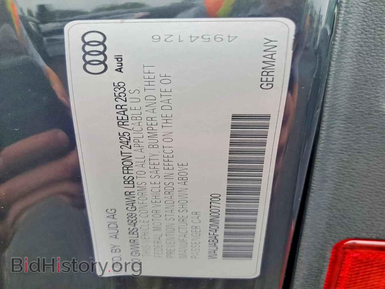 2021 AUDI A4 - VIN: WAUABAF40MN007700 - Photo 12