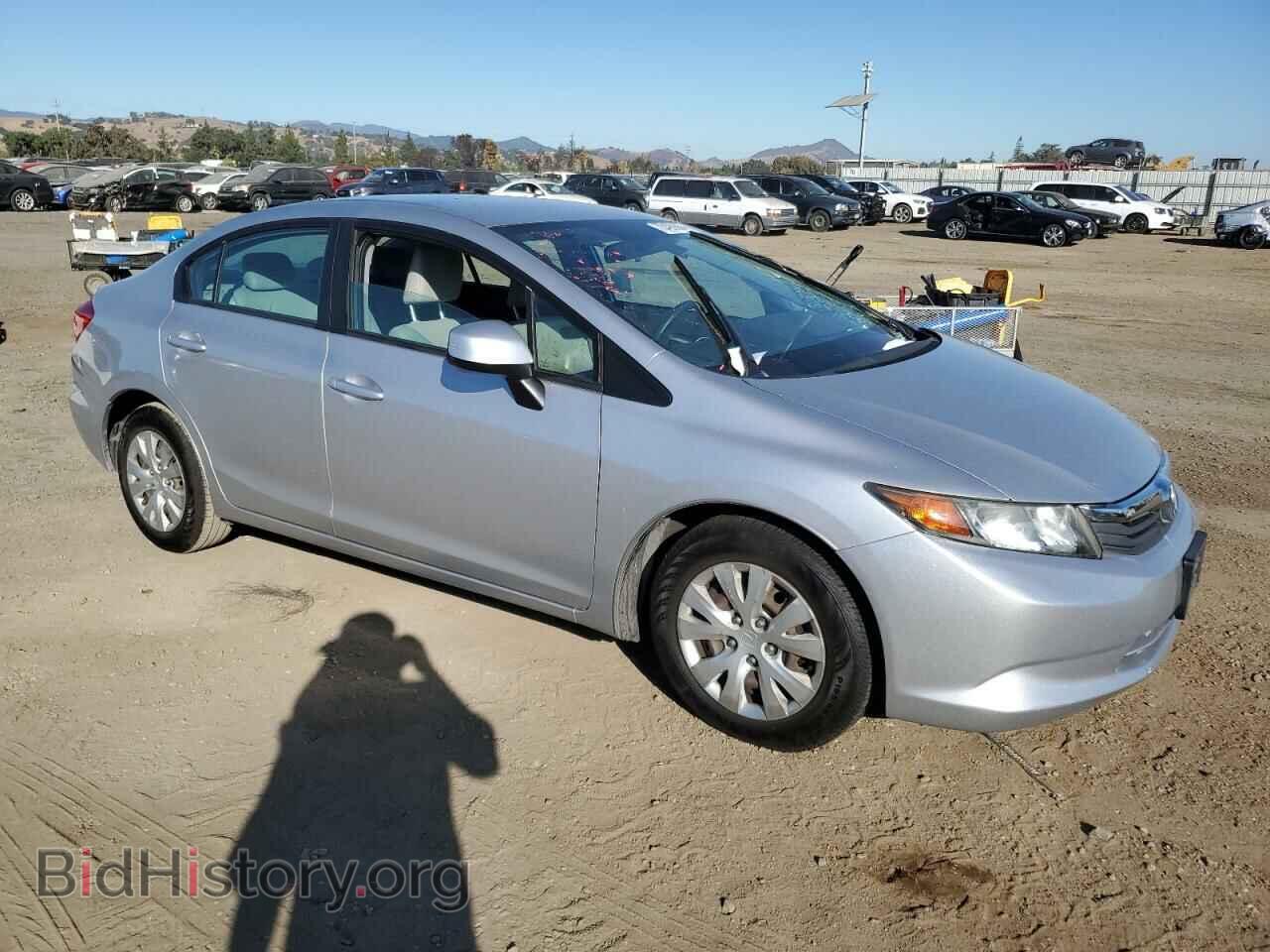2012 HONDA CIVIC - VIN: 19XFB2F52CE362376 - Фото 4