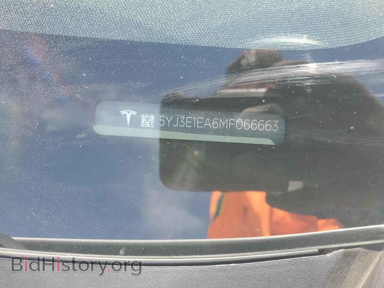 2021 TESLA MODEL 3 - VIN: 5YJ3E1EA6MF066663 - Фото 12