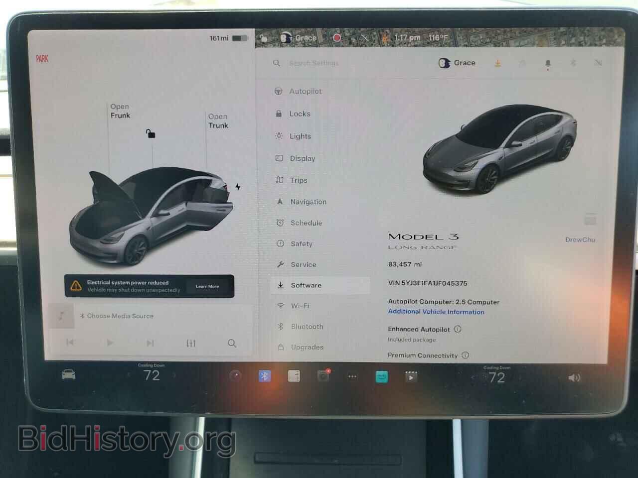 2018 TESLA MODEL 3 - VIN: 5YJ3E1EA1JF045375 - Photo 9