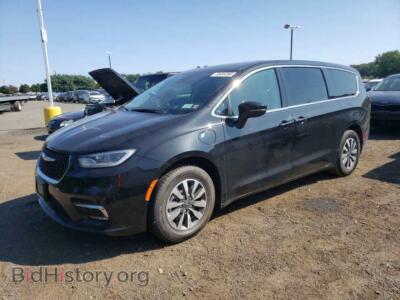 2022 Chrysler PACIFICA Hybrid Touring L, black — VIN 2C4RC1L73NR236376, Copart