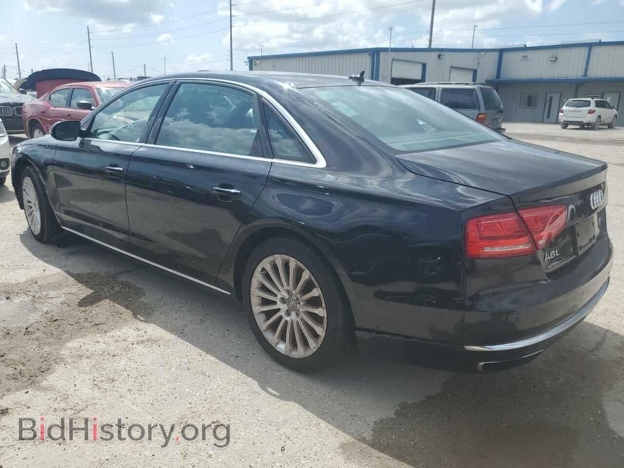 2014 AUDI A8 - VIN: WAUR2AFD9EN010177 - Фото 2