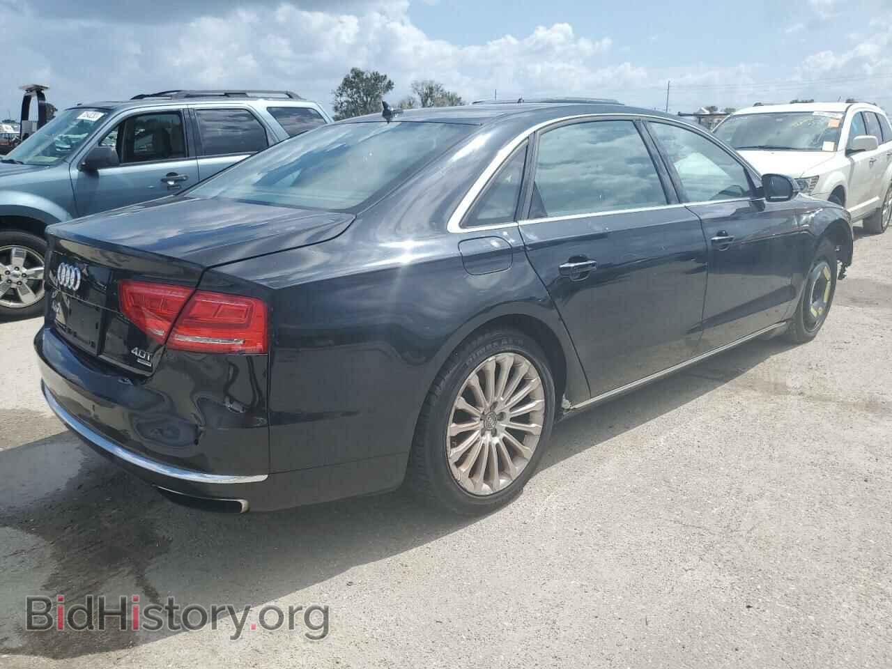 2014 AUDI A8 - VIN: WAUR2AFD9EN010177 - Фото 3