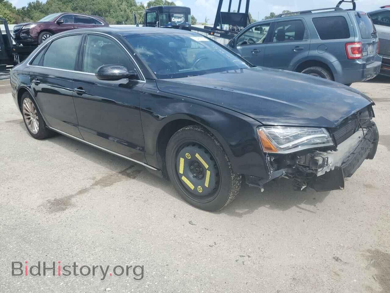 2014 AUDI A8 - VIN: WAUR2AFD9EN010177 - Фото 4