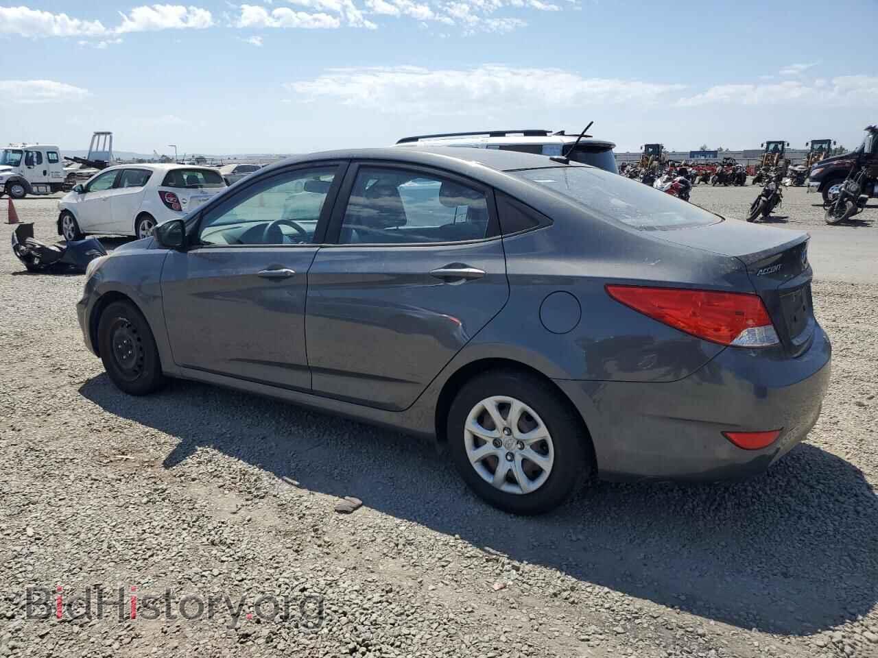 2012 HYUNDAI ACCENT - VIN: KMHCT4AE2CU229777 - Фото 2