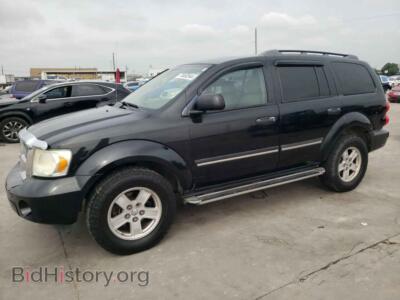 2008 Dodge DURANGO SLT, black — VIN 1D8HD48208F100467, Copart