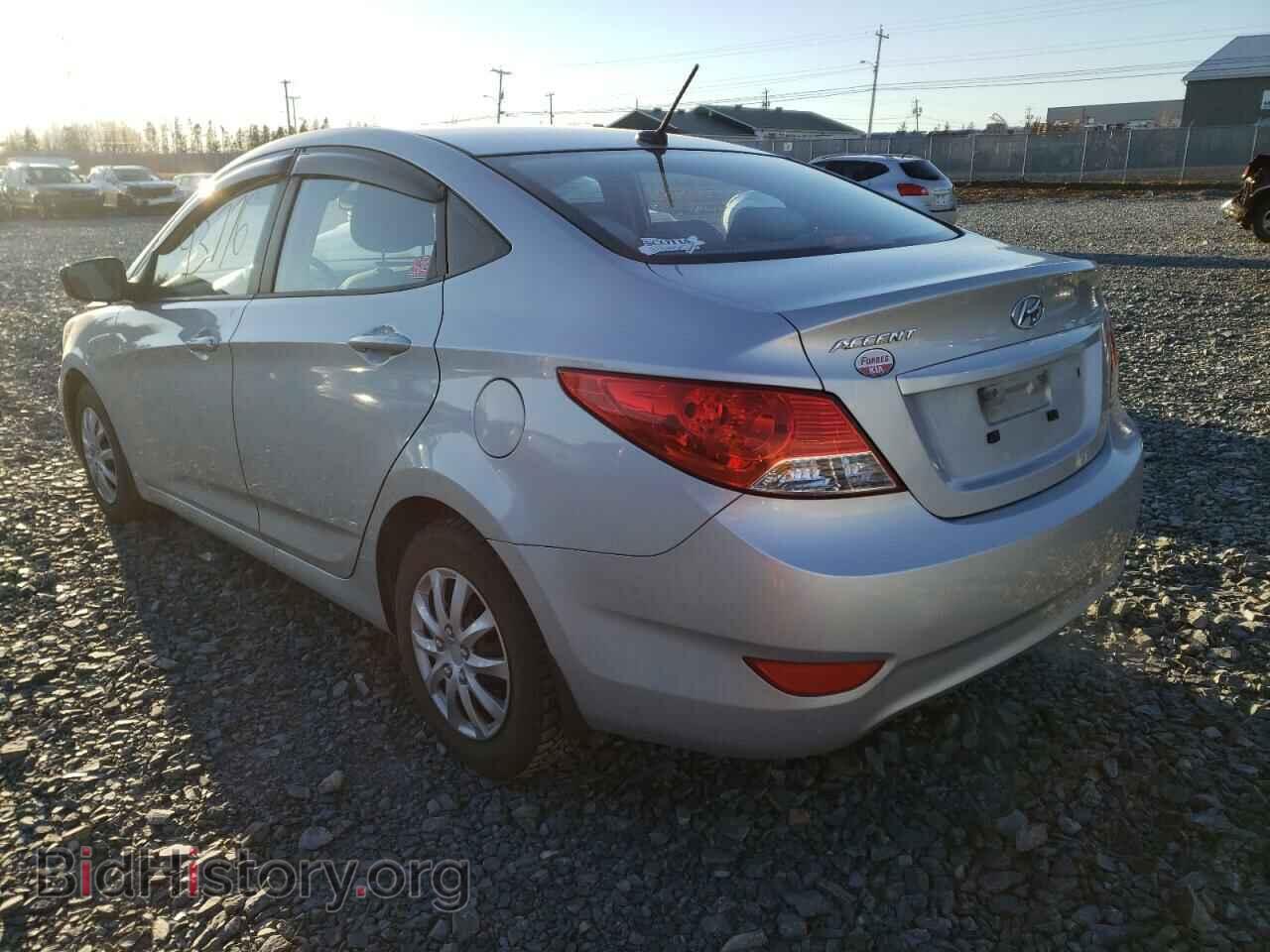 2013 HYUNDAI ACCENT - VIN: KMHCT4AE3DU283574 - Фото 3