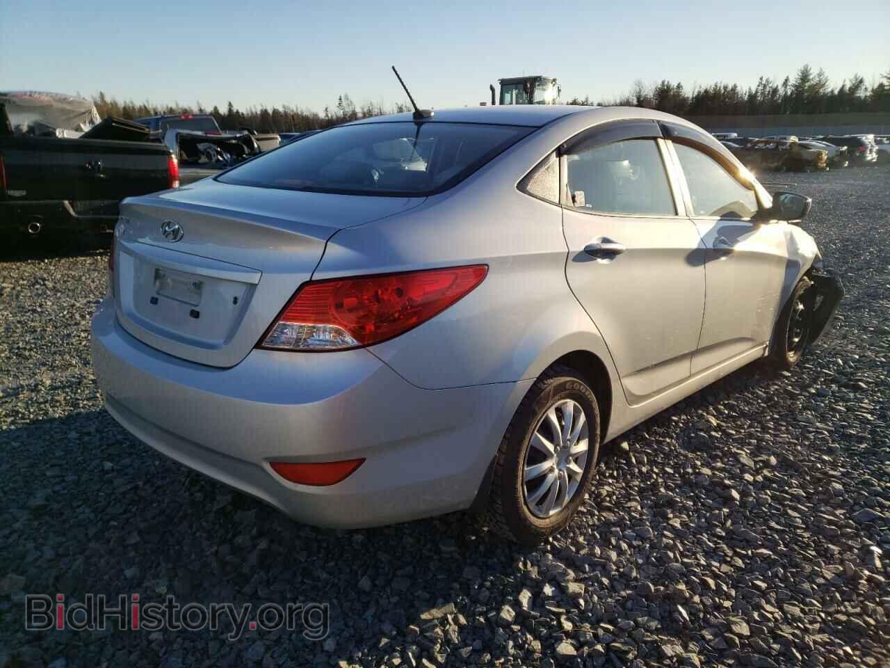 2013 HYUNDAI ACCENT - VIN: KMHCT4AE3DU283574 - Фото 4