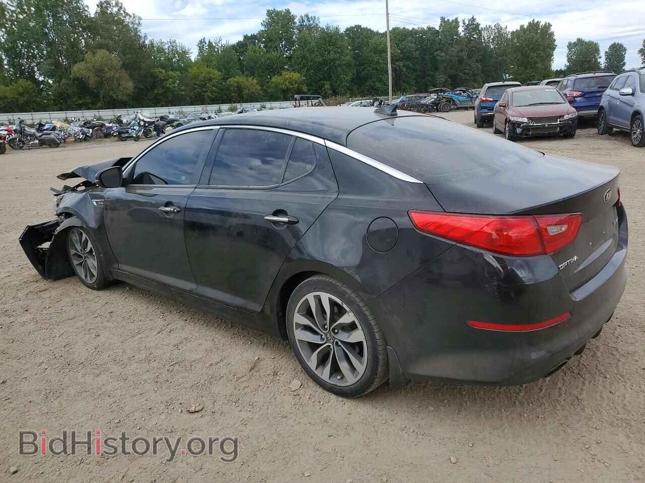 2015 KIA OPTIMA - VIN: 5XXGR4A65FG502170 - Фото 2