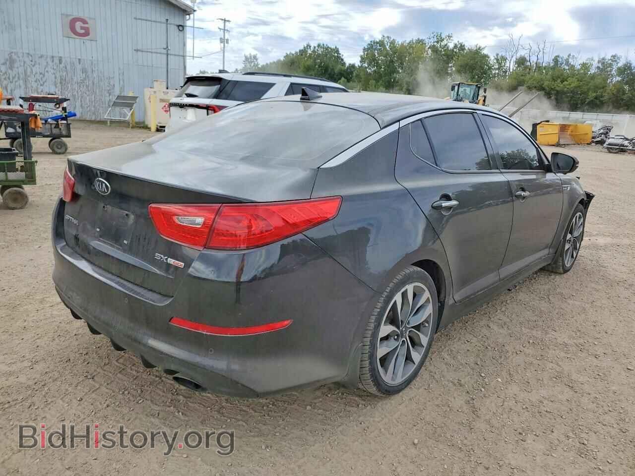 2015 KIA OPTIMA - VIN: 5XXGR4A65FG502170 - Фото 3