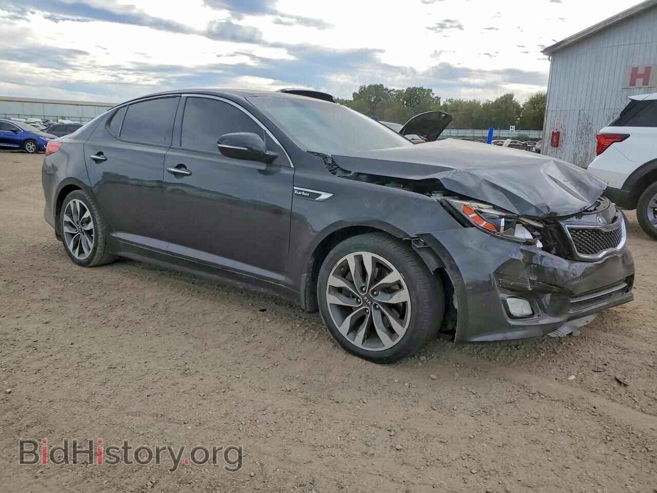 2015 KIA OPTIMA - VIN: 5XXGR4A65FG502170 - Фото 4