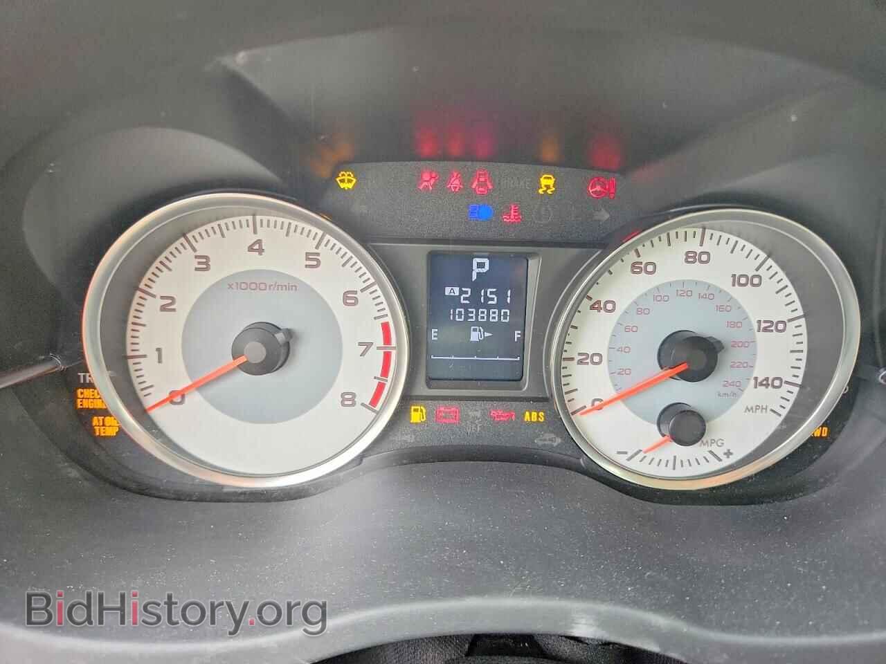 2012 SUBARU IMPREZA - VIN: JF1GPAK64CH225180 - Фото 9