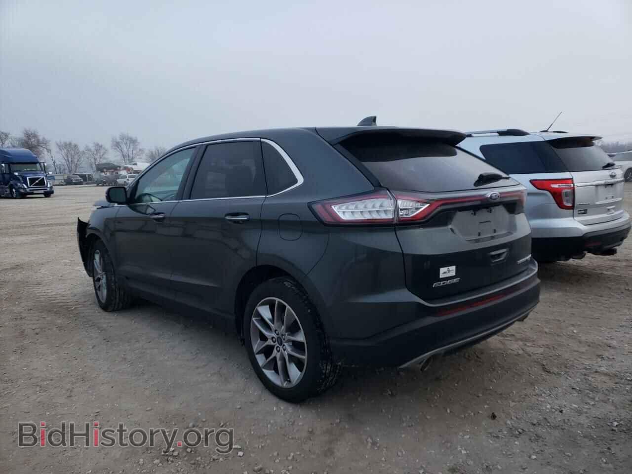 2015 FORD EDGE - VIN: 2FMTK4K81FBB95403 - Фото 2