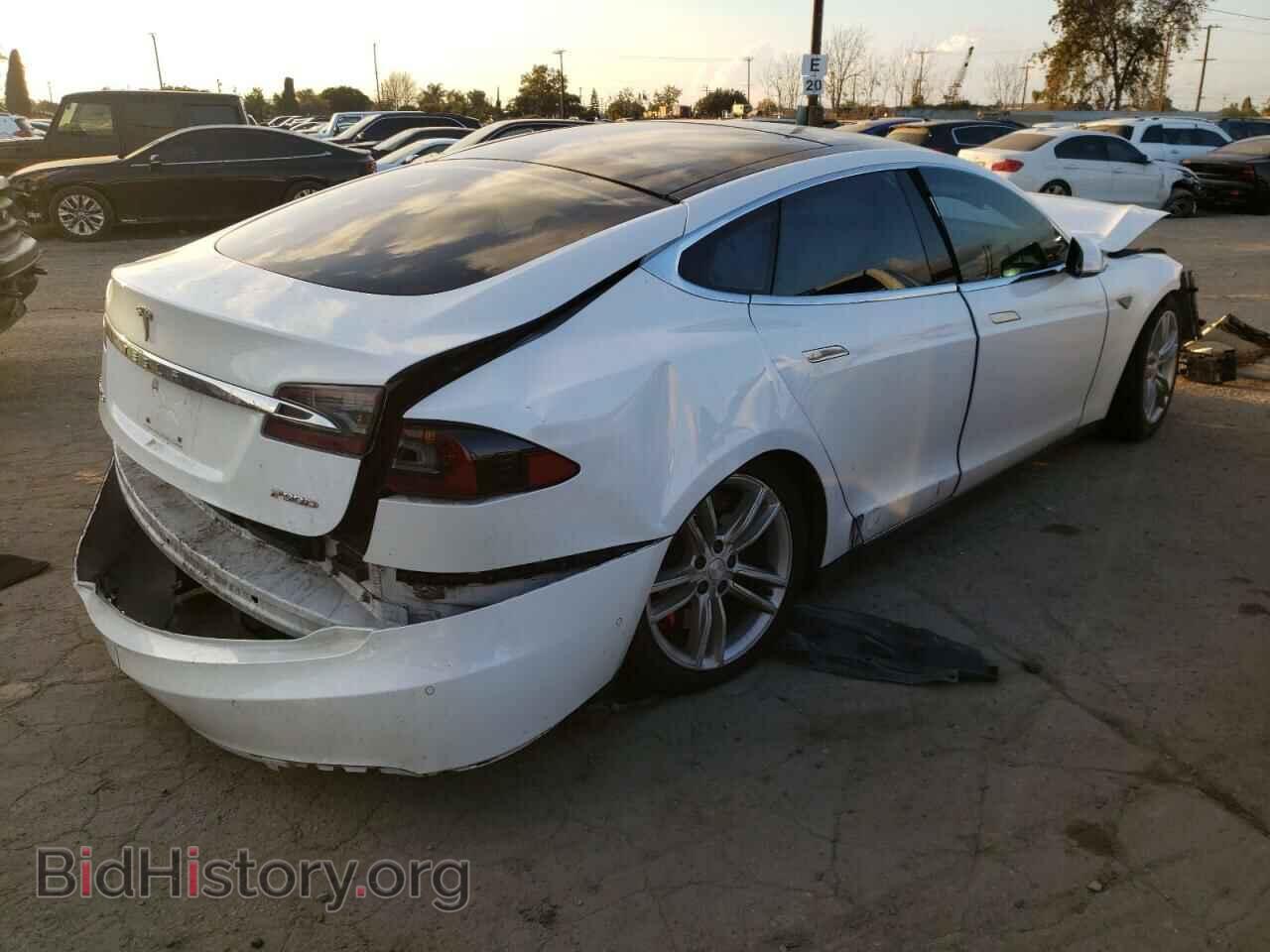 2015 TESLA MODEL S - VIN: 5YJSA1E4XFF115058 - Фото 3