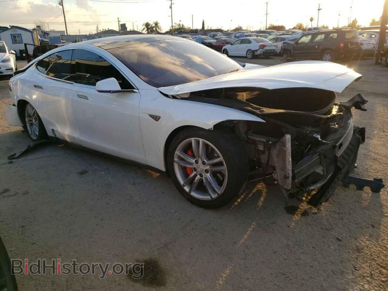 2015 TESLA MODEL S - VIN: 5YJSA1E4XFF115058 - Фото 4