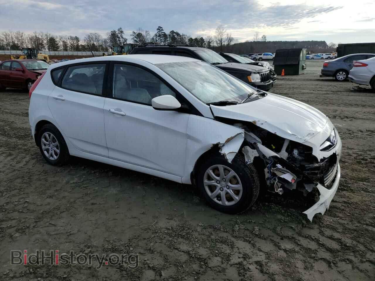 2013 HYUNDAI ACCENT - VIN: KMHCT5AE1DU139530 - Фото 4