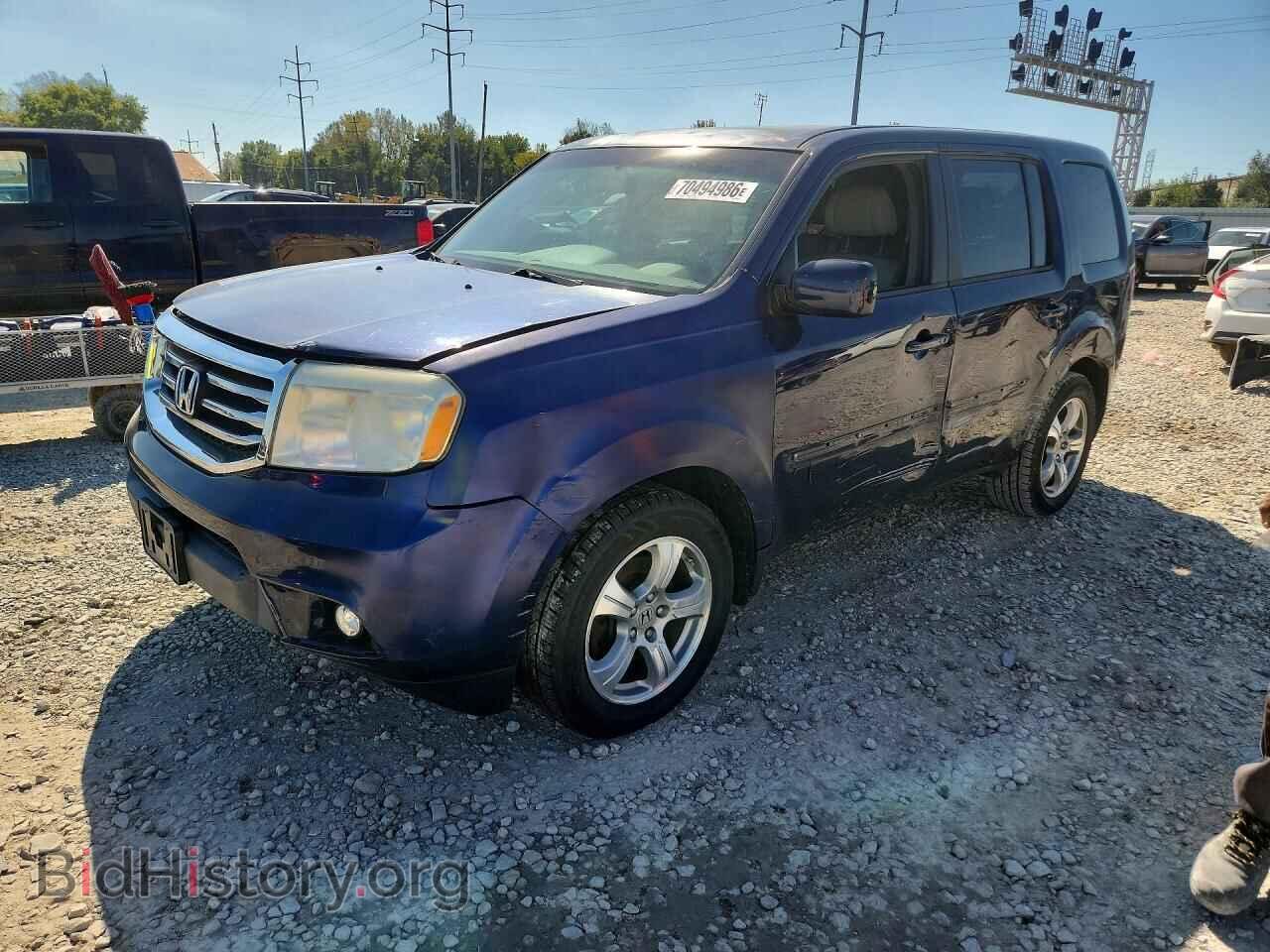 Фотография 5FNYF4H52DB074438 - HONDA PILOT 2013