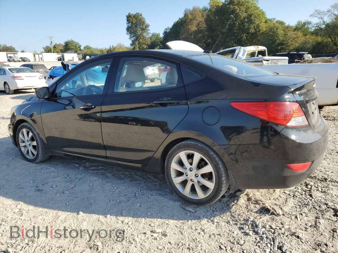2013 HYUNDAI ACCENT - VIN: KMHCU4AE5DU281807 - Фото 2