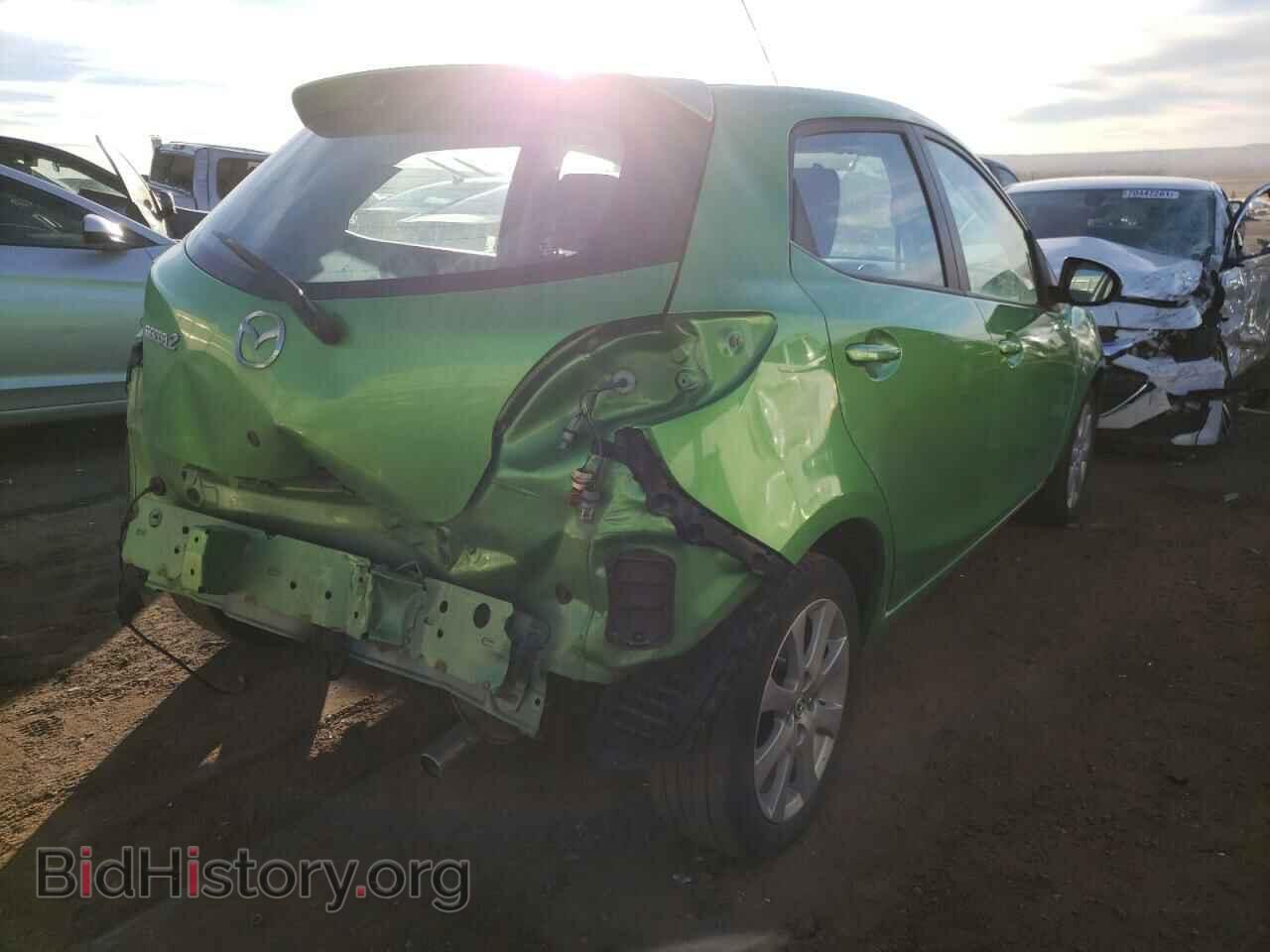 2012 MAZDA 2 - VIN: JM1DE1LY9C0133578 - Фото 4