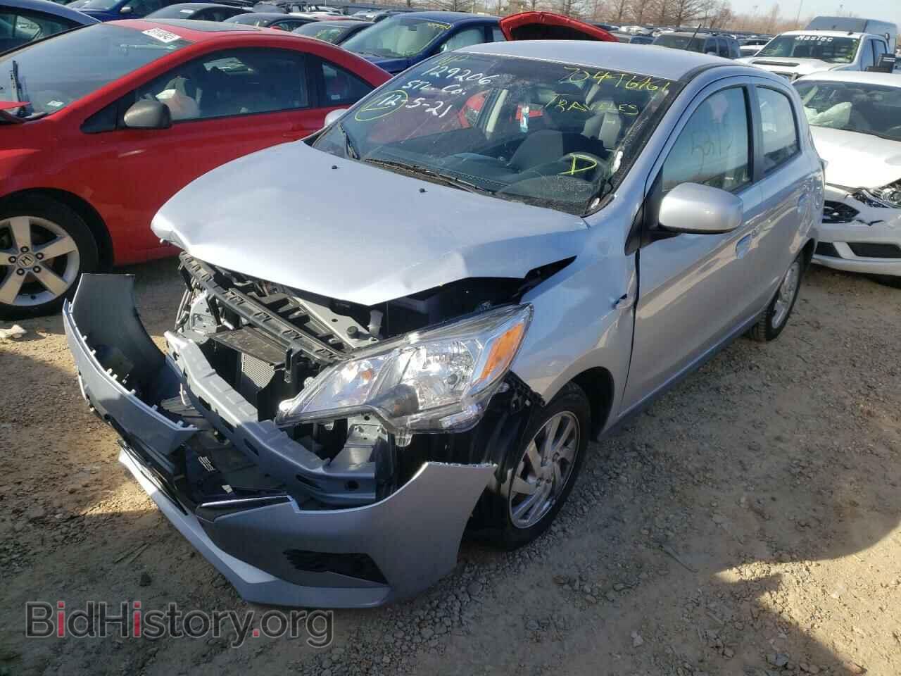 2021 MITSUBISHI MIRAGE - VIN: ML32AUHJ5MH008650 - Фото 2