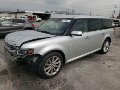 2019 Ford FLEX Flex Limit, серебристый — VIN 2FMHK6D89KBA02729, Copart