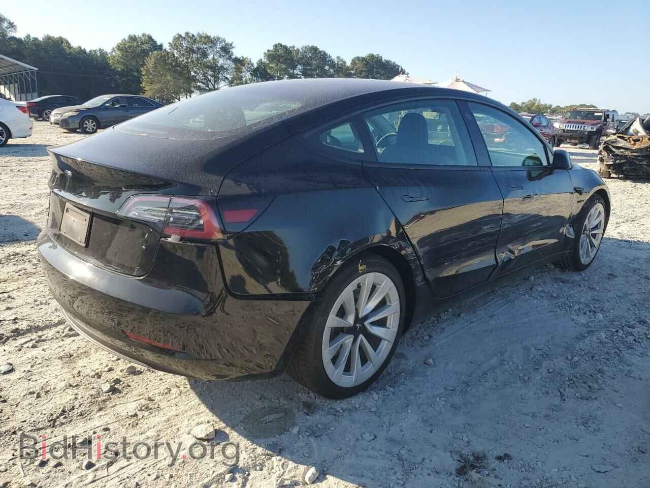 2022 TESLA MODEL 3 - VIN: 5YJ3E1EA5NF369323 - Фото 3