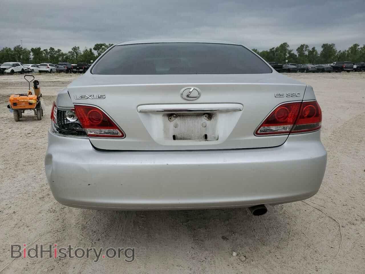 2006 LEXUS ES330 - VIN: JTHBA30G065160409 - Фото 6