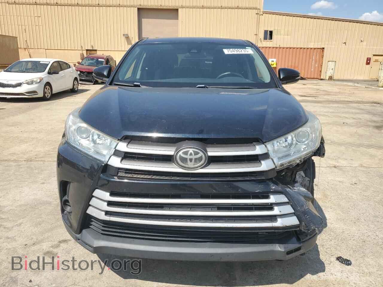 2018 TOYOTA HIGHLANDER - VIN: 5TDZZRFH5JS237287 - Фото 5