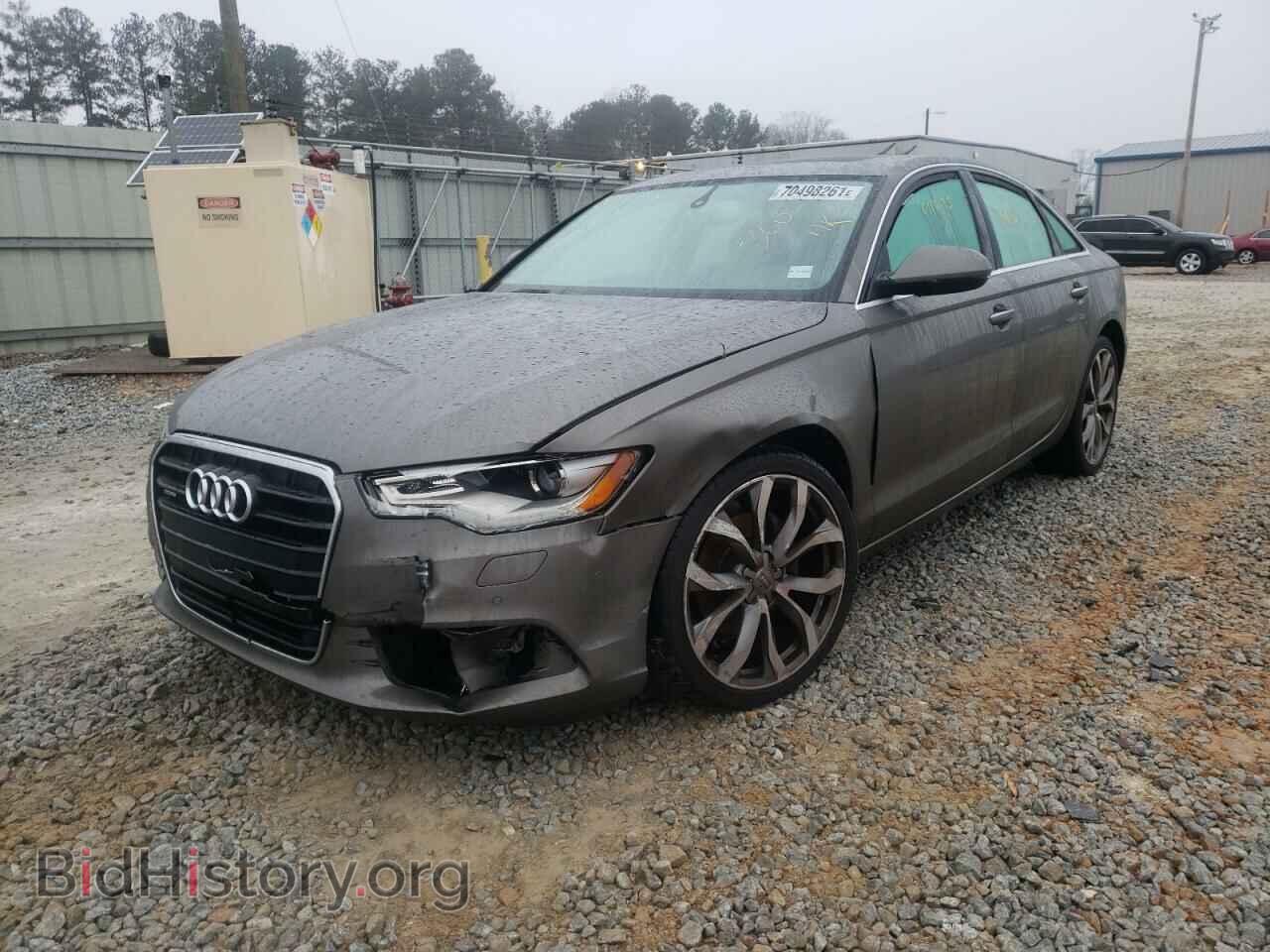 2013 AUDI A6 - VIN: WAUGFAFC1DN156512 - Фото 2