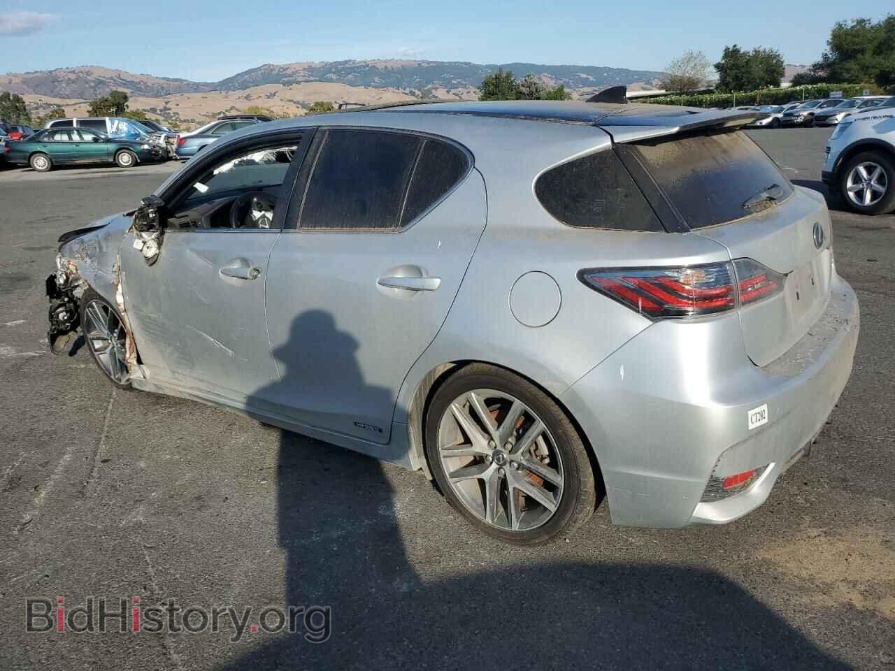 2014 LEXUS CT 200 - VIN: JTHKD5BH0E2204577 - Фото 2