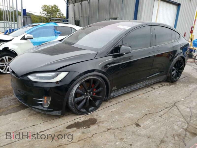 2017 Tesla MODEL X (VIN 5YJXCBE20HF038059) — photo 1 of 12, Copart, damage: water/flood