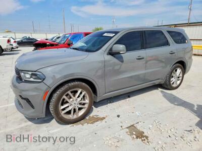 2022 Dodge DURANGO GT, gray — VIN 1C4RDHDG8NC182389, Copart