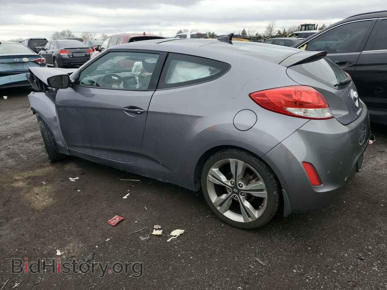 2016 HYUNDAI VELOSTER - VIN: KMHTC6AD8GU283822 - Фото 2