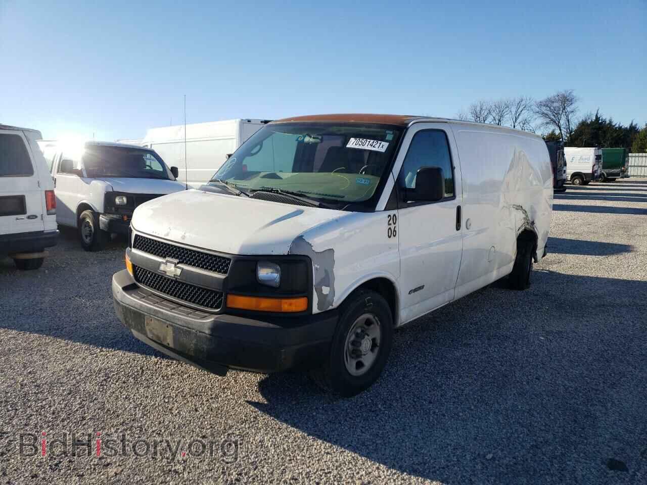 2006 CHEVROLET EXPRESS - VIN: 1GCGG25V361187294 - Фото 2