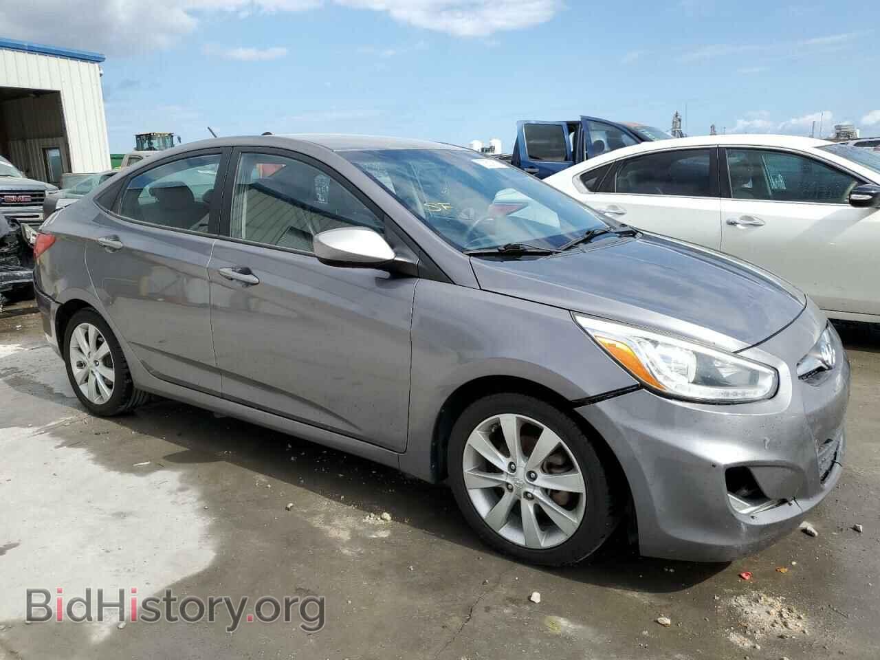 2014 HYUNDAI ACCENT - VIN: KMHCU4AE2EU604468 - Фото 4