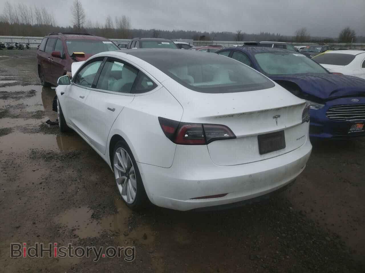 2019 TESLA MODEL 3 - VIN: 5YJ3E1EB2KF454737 - Фото 3