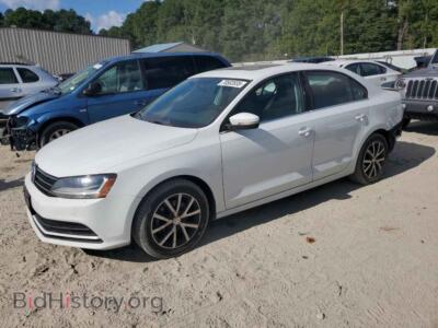2017 Volkswagen JETTA SE, white — VIN 3VWDB7AJ5HM398341, Copart